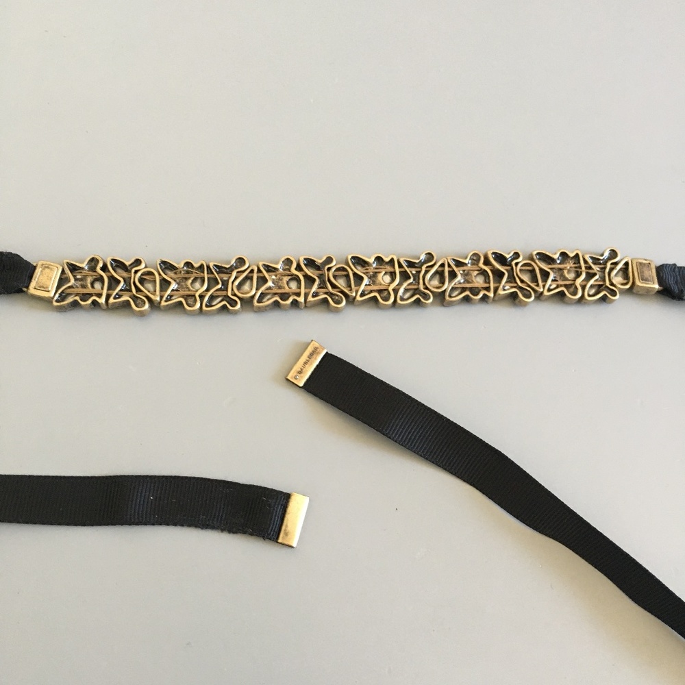BaubleBar Crystal Ribbon Choker or Hair Piece - Picture 3 of 5